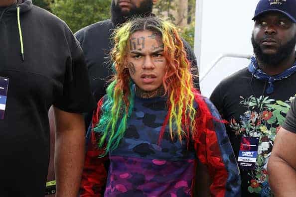 Tekashi 6ix9ine attends Made In America - Day 1 on September 1