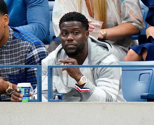 Kevin Hart at the 2018 US Open Women's Championship Game on September 8