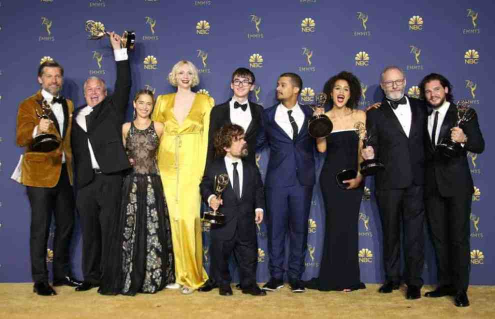 Game of Thrones cast at the Emmys