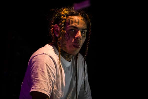 Tekashi 6ix9ine performs in concert at Hovet on September 19