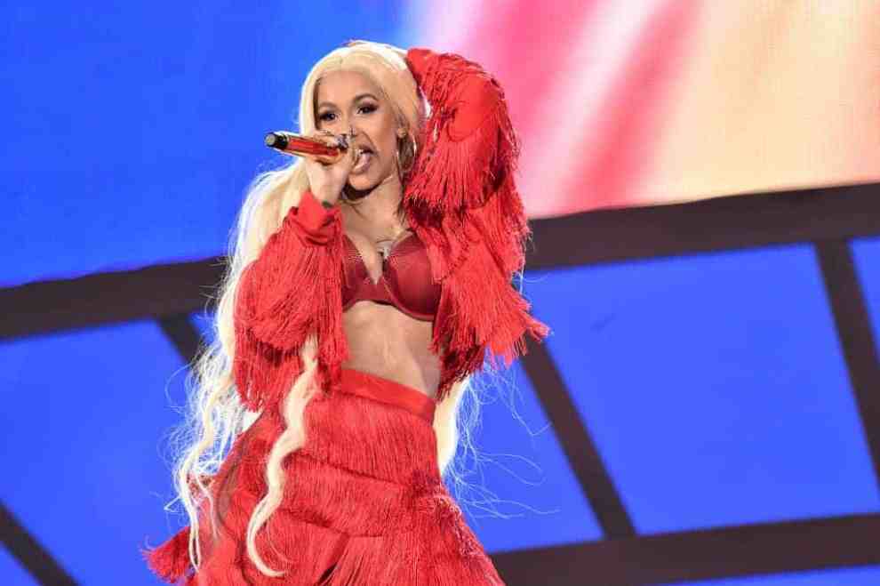 Cardi B performs onstage during the 2018 Global Citizen Concert at Central Park