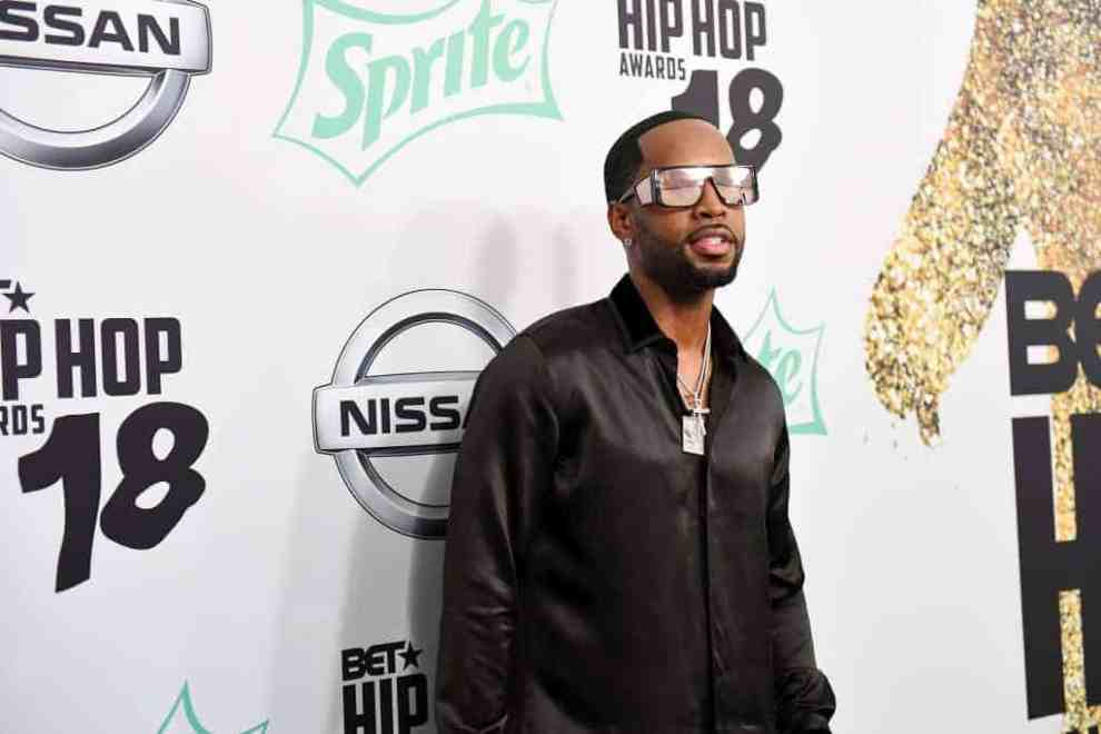 Safaree attends the 2018 BET Hip Hop Awards