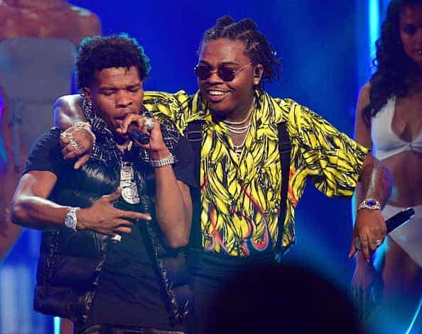 Lil Baby and Gunna perform at the BET Hip Hop Awards 2018 at Fillmore Miami Beach on October 6