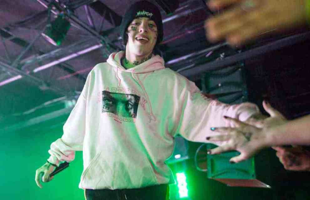 Rapper Lil Xan performs at The Underground on October 21