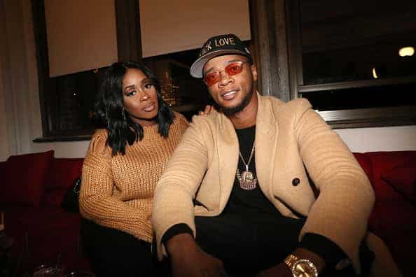 Remy Ma (L) and Papoose attend the Hip Hop Against Domestic Violence event on October 21