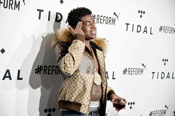 Kodak Black attends the 4th Annual TIDAL X: Brooklyn at Barclays Center of Brooklyn on October 23