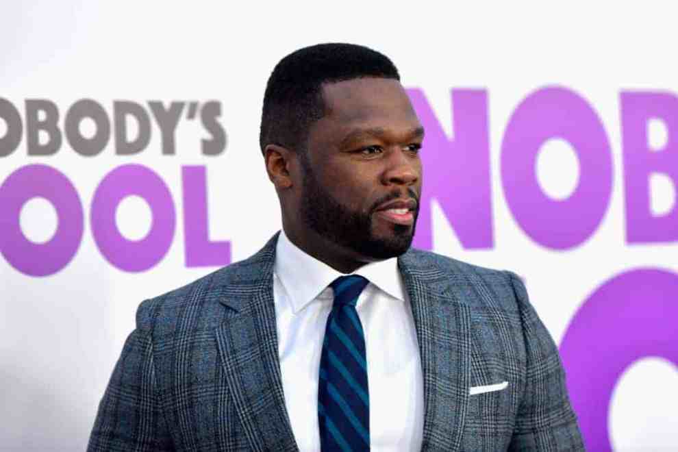 50 Cent attends premier of Nobody's Fool