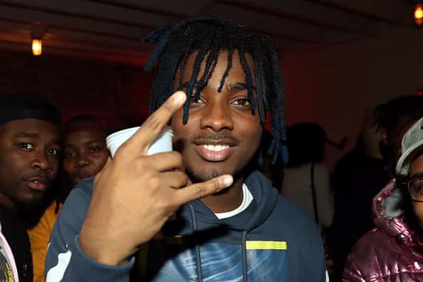 NOVEMBER 01: LouGotCash attends the Swizz Beatz "Poison" Album Release Party on November 1