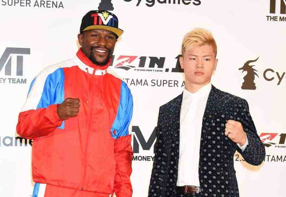 Floyd Mayweather Tenshin Nasukawa