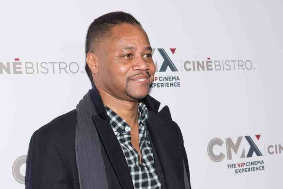 Cuba Gooding Jr looking at the camera