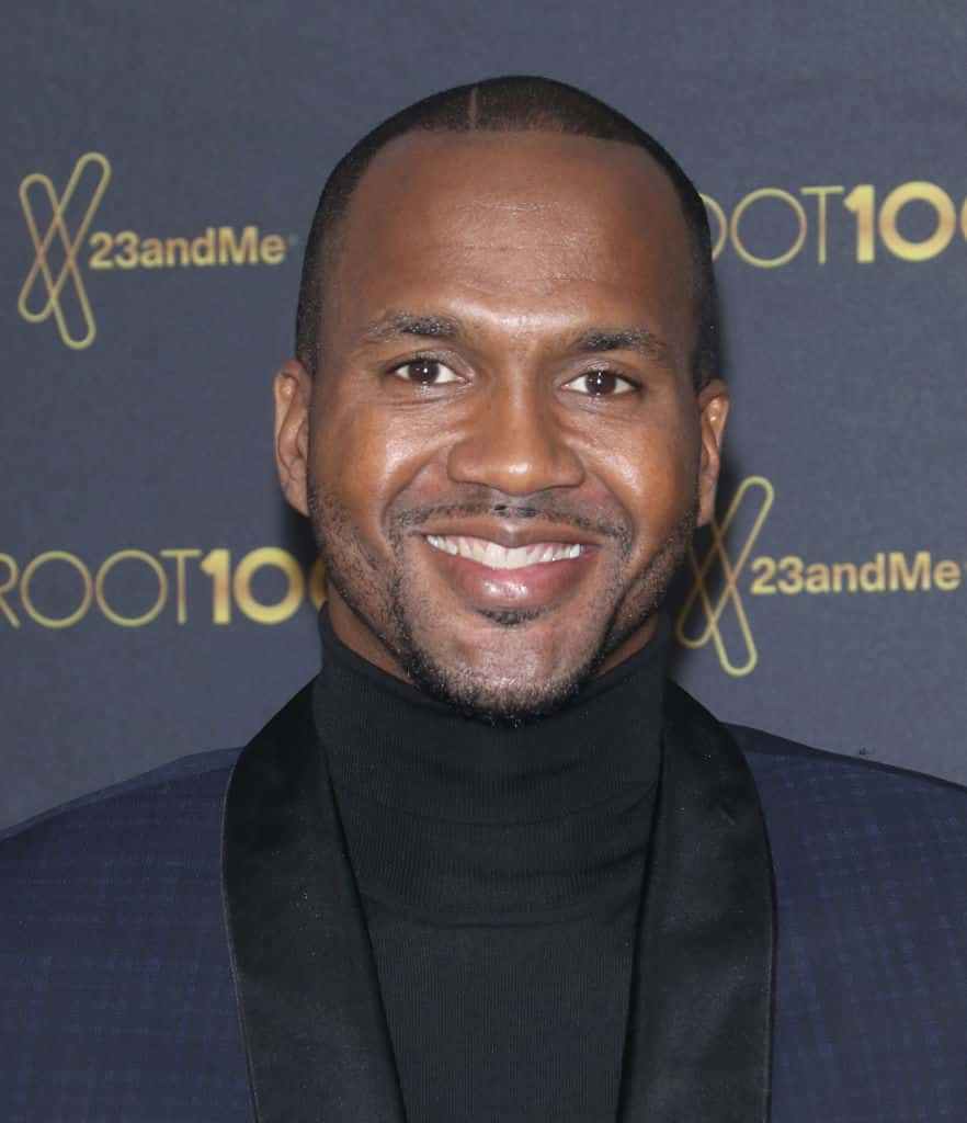 Van Lathan wearing all black