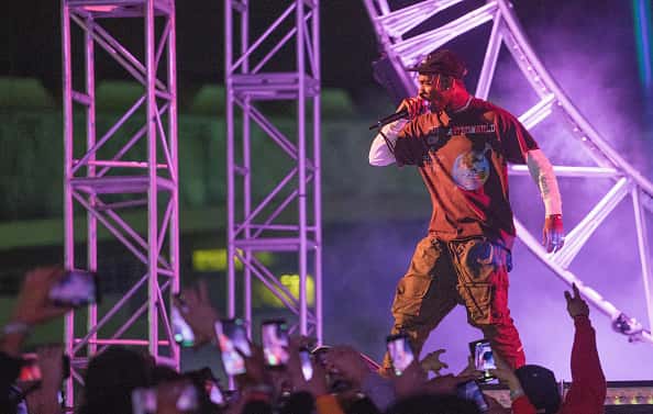 Travis Scot on tour.