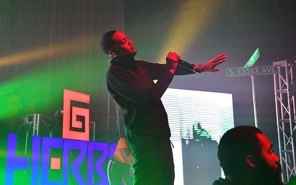 G Herbo performs at Swervo Tour G Herbo at The Masquerade on October 30