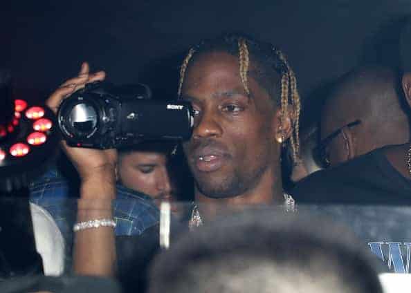 Travis Scott with video camera