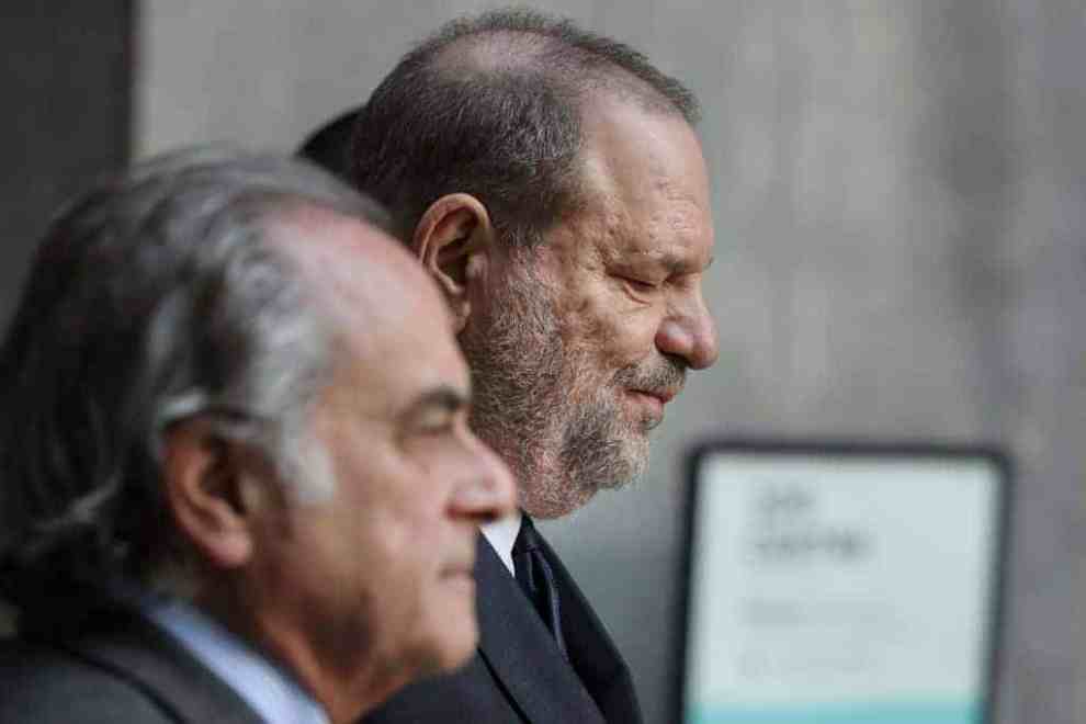 Harvey Weinstein in court