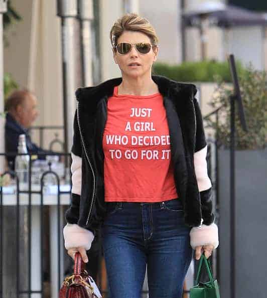 Lori Loughlin is seen on December 31