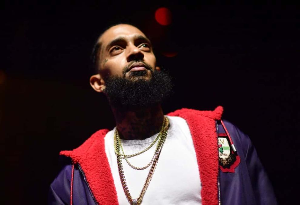 Rapper Nipsey Hussle attends A Craft Syndicate Music Collaboration Unveiling Event at Opera Atlanta on December 10