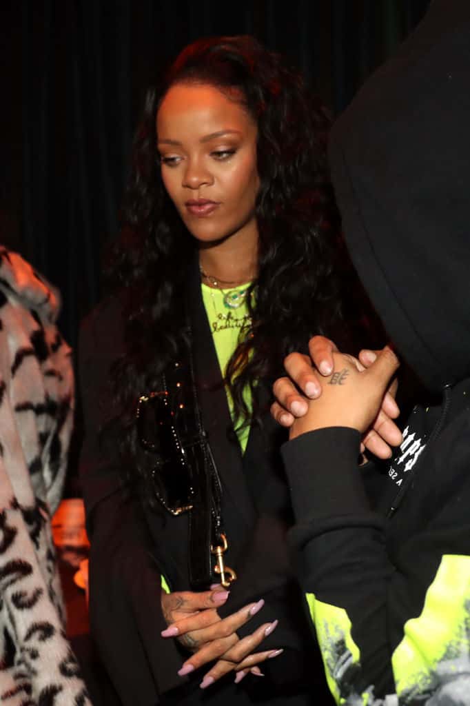 Rihanna attends 718 Spank In Concert at S.O.B.'s on January 14
