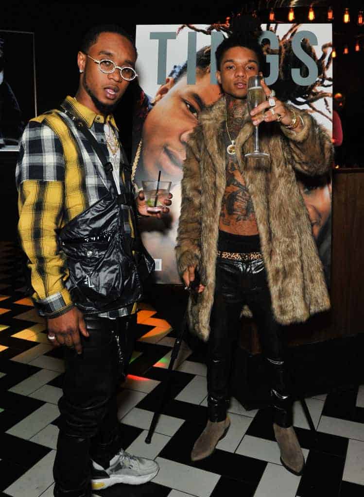 Rae Sremmurd standing facing the camera
