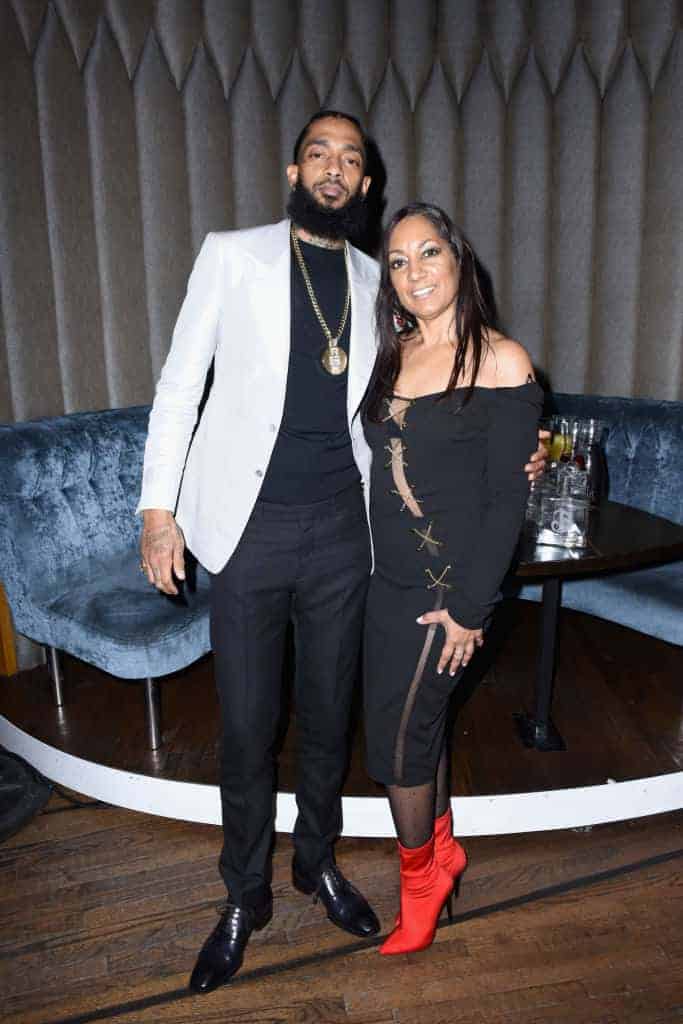 Nipsey Hussle & His Mother
