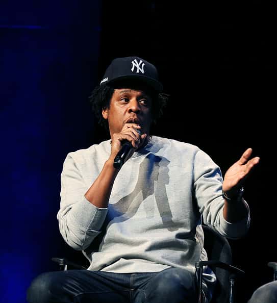 Shawn 'Jay-Z' Carter attends Criminal Justice Reform Organization Launch at Gerald W. Lynch Theater on January 23