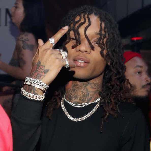 Swae Lee attends TAO Group's Big Game Takeover presented by Tongue & Groove on February 1
