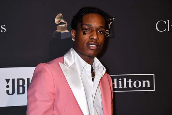 FEBRUARY 09: A$AP Rocky attends The Recording Academy And Clive Davis' 2019 Pre-GRAMMY Gala at The Beverly Hilton Hotel on Febr