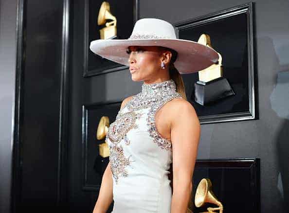 Jennifer Lopez attends the 61st Annual GRAMMY Awards at Staples Center on February 10