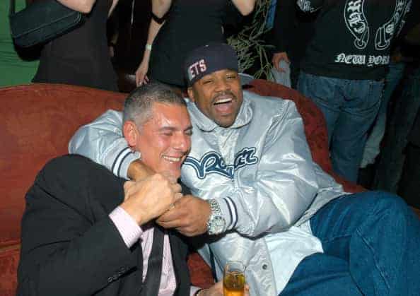 Dame Dash with a coat on