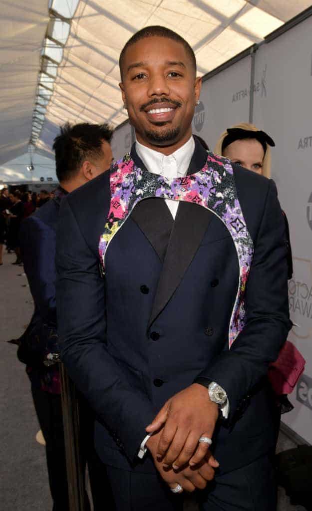 Michael B. Jordan at SAG Awards