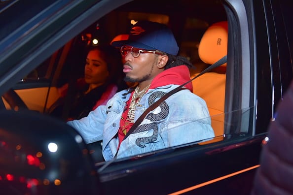 Saweetie and Quavo attend The Big Game weekend Party at Oak Nightclub on February 2