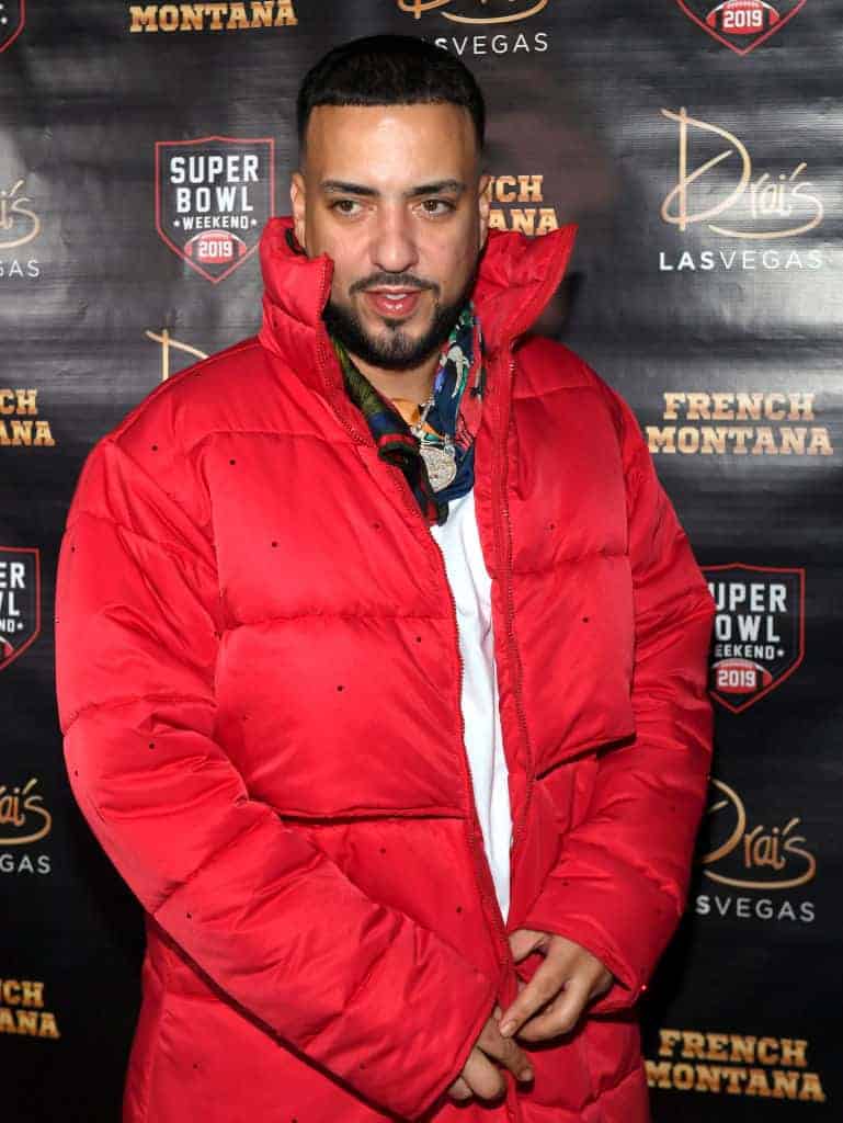 Recording artist French Montana arrives for the debut of his two-year residency at Drai's Beach Club - Nightclub at The Cromwell