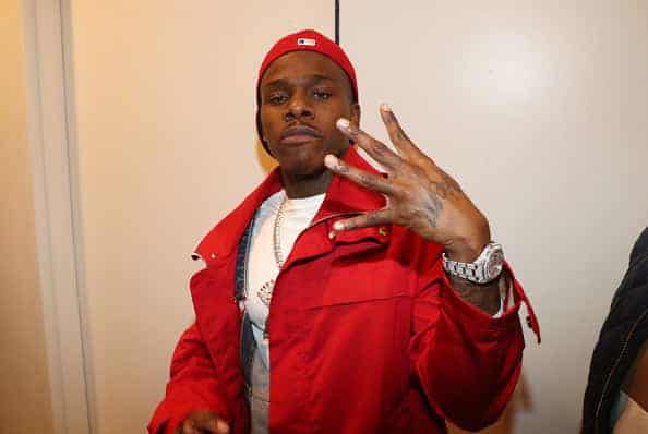 Recording artist DaBaby attends the DaBaby "Baby On Baby" playback at Interscope  in NYC