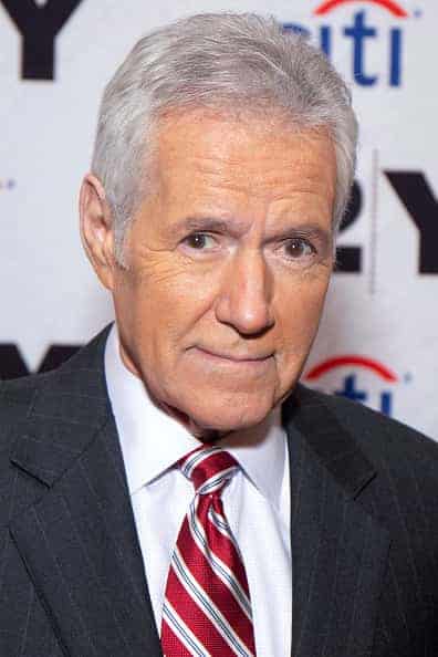 Alex Trebek attends 'Who is Alex Trebek? Celebrating 35 seasons of Jeopardy!' at 92nd Street Y on February 19