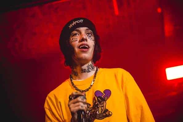American rapper Lil Xan performs live in concert at Club Bahnhof Ehrenfeld on March 20