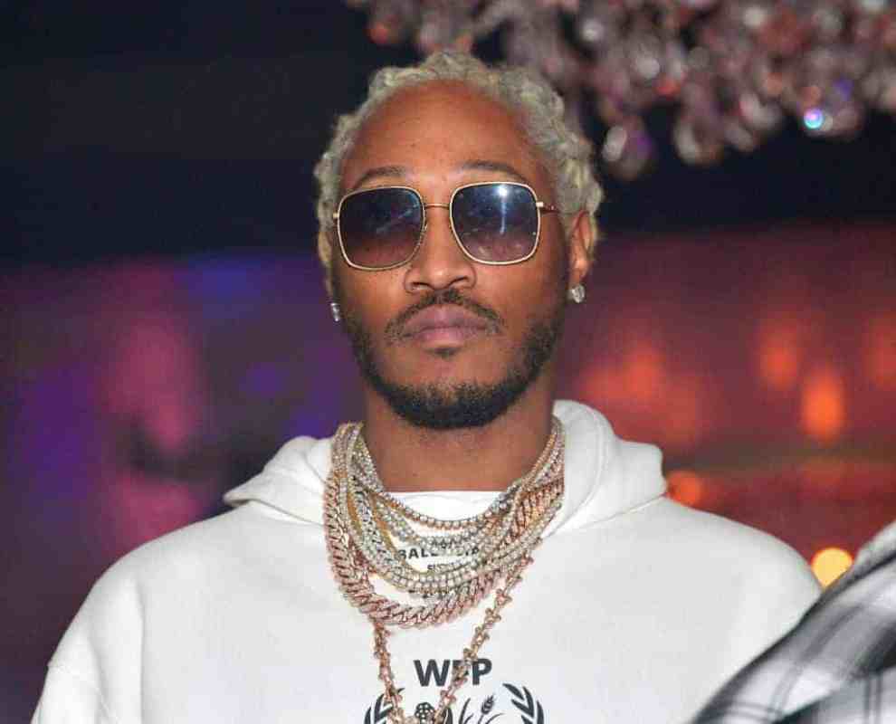 Future wearing white and sunglasses