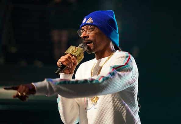 Snoop Dogg performs onstage at Salute the Troops Music and Comedy Festival on March 23