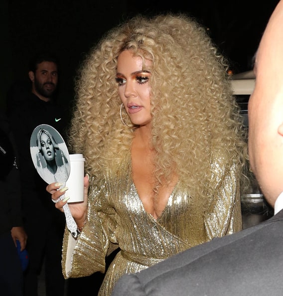 Khloe Kardashian is seen on March 26