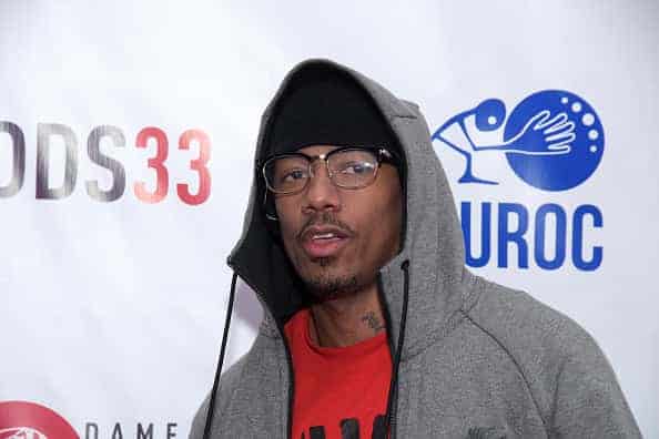 Nick Cannon attends the launch party for Dame Dash Studios