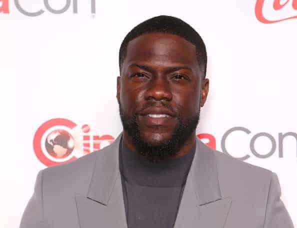 Recipient of the "International Star of the Year" award actor and comedian Kevin Hart attends the CinemaCon Big Screen Achieveme