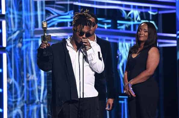 Juice Wrld accepts Top New Artist onstage during the 2019 Billboard Music Awards at MGM Grand Garden Arena on May 1