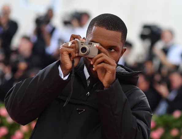 Frank Ocean attends The 2019 Met Gala Celebrating Camp: Notes on Fashion at Metropolitan Museum of Art on May 06