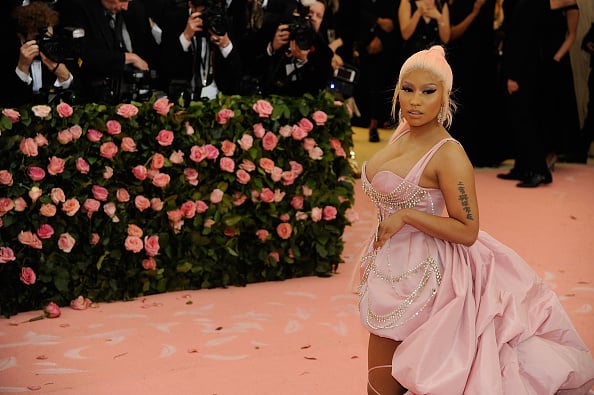 Nicki Minaj attends The 2019 Met Gala Celebrating Camp: Notes On Fashion - Arrivalsat The Metropolitan Museum of Art on May 6