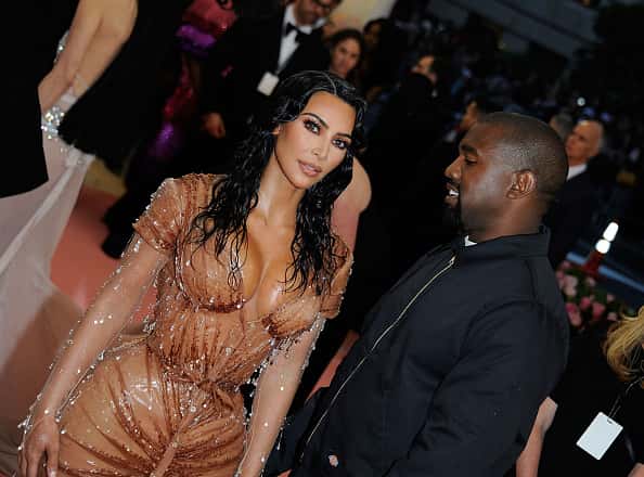 Kim Kardashian West and Kanye West attend The 2019 Met Gala Celebrating Camp: Notes On Fashion - Arrivalsat The Metropolitan Mus