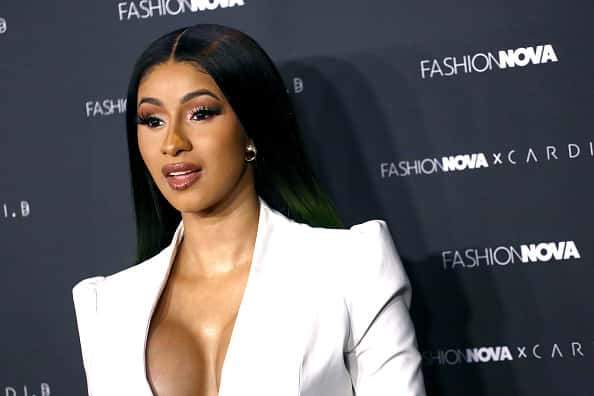 Cardi B arrives as Fashion Nova Presents: Party With Cardi at Hollywood Palladium on May 8