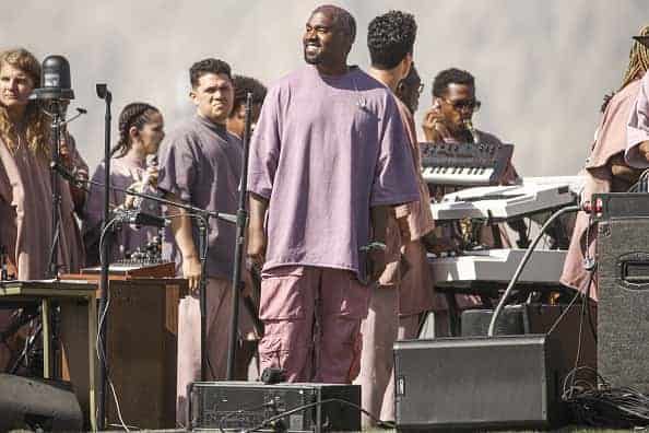 Kanye West performs Sunday Service during the 2019 Coachella Valley Music And Arts Festival