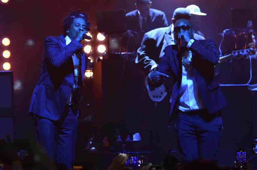 Jay-Z & Cam'ron Perform At B-Sides Show