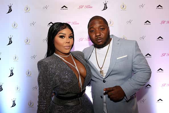 Lil' Kim (L) and Lil' Cease attend Lil' Kim's 1st Annual B.I.G. Family Dinner at NOMO Kitchen