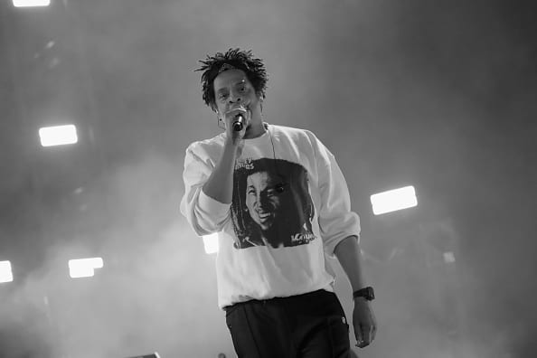 Jay-Z performs onstage at SOMETHING IN THE WATER - Day 2 on April 27