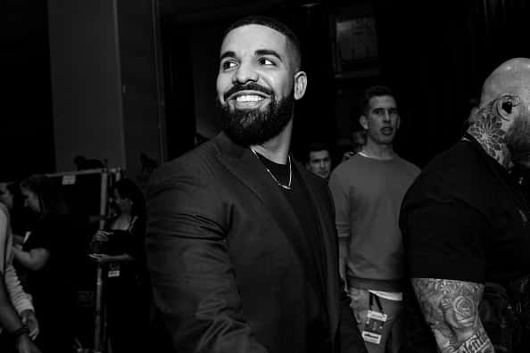 Drake backstage at the 2019 Billboard Music Awards at MGM Grand Garden Arena on May 01